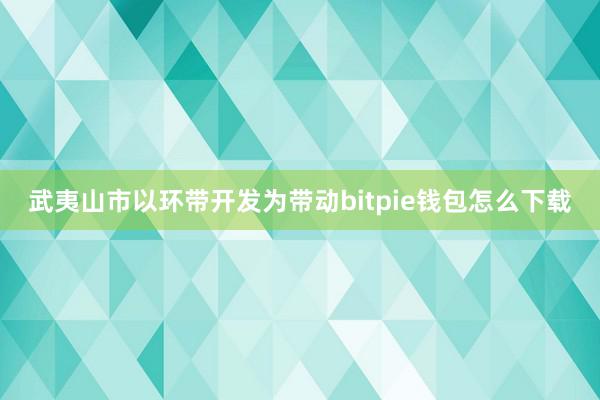 武夷山市以环带开发为带动bitpie钱包怎么下载