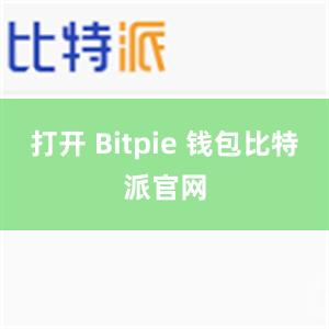 打开 Bitpie 钱包比特派官网